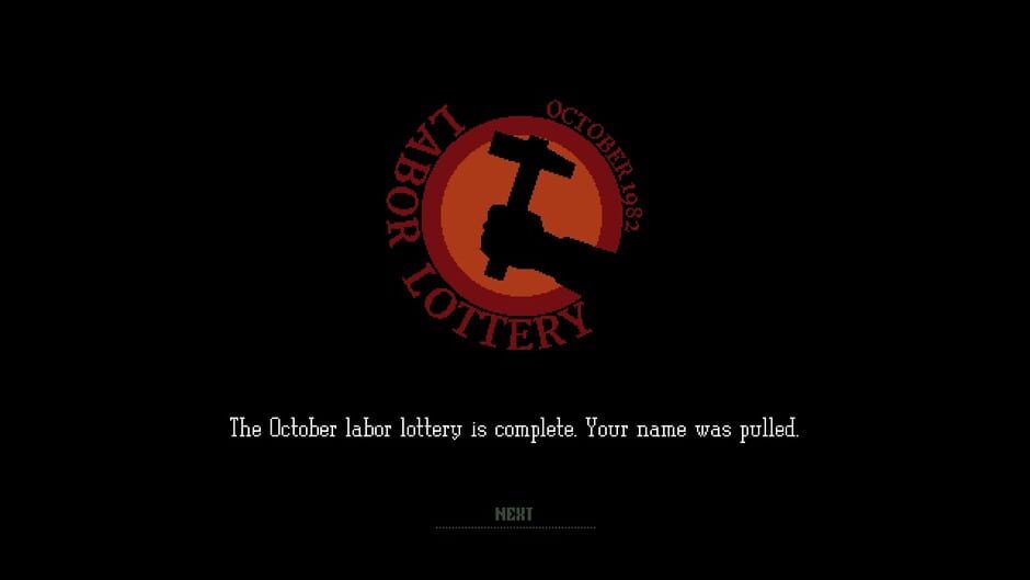 Screenshot from Papers, Please