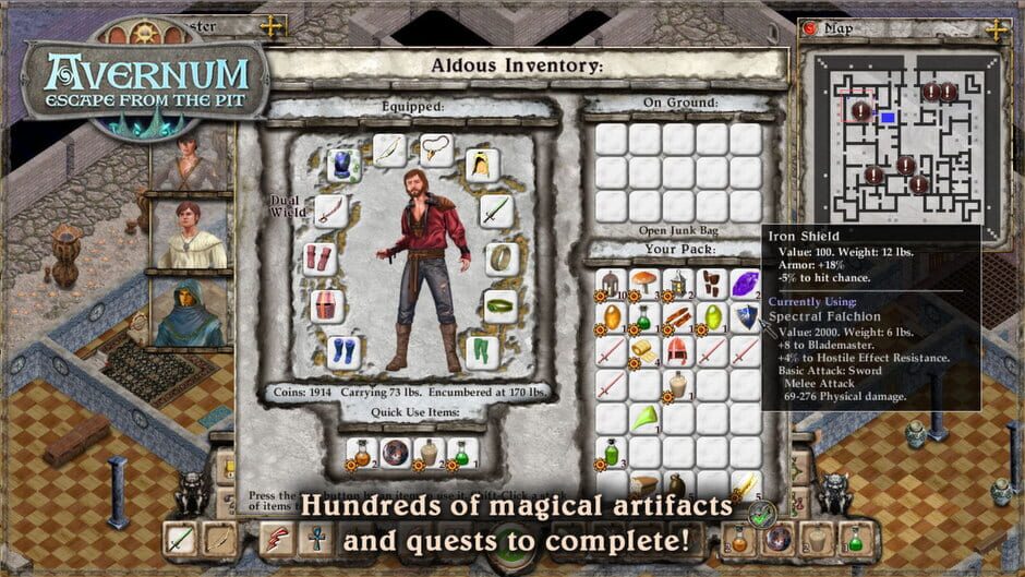 Screenshot from Avernum: Escape from the Pit