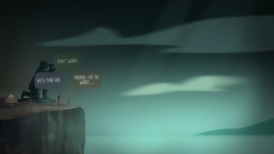 Screenshot from Oxenfree