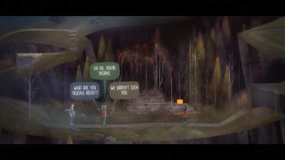 Screenshot from Oxenfree
