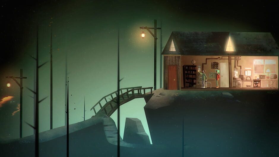 Screenshot from Oxenfree