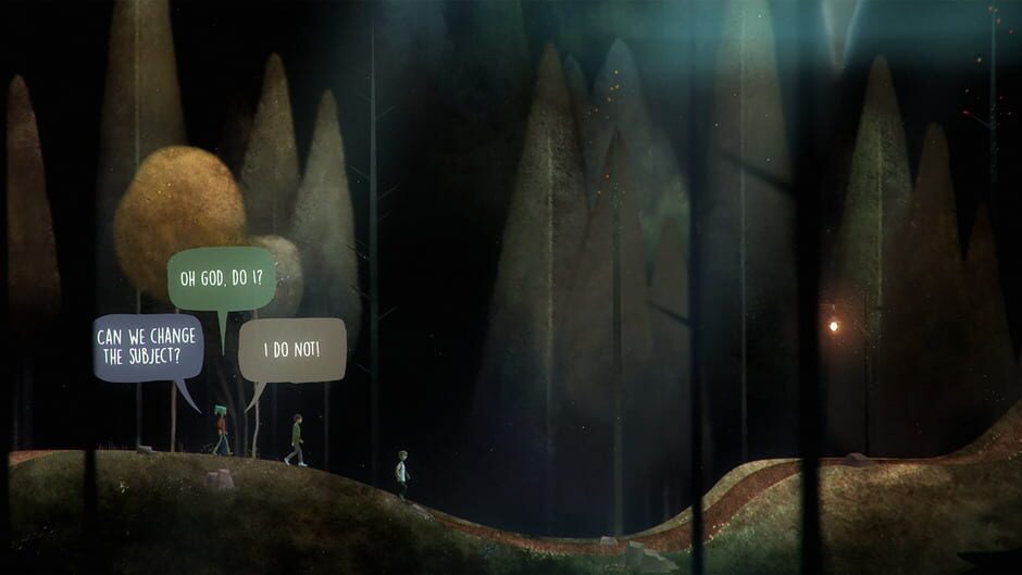 Screenshot from Oxenfree