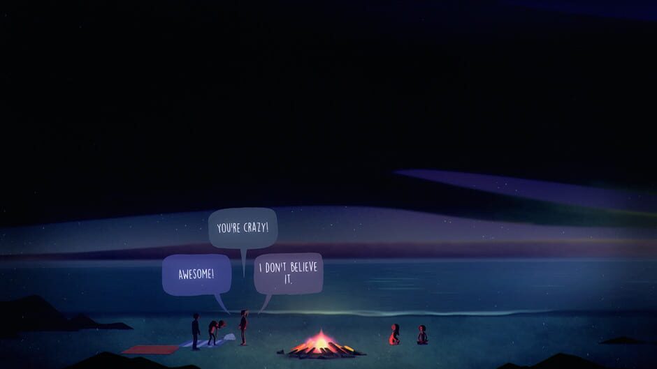 Screenshot from Oxenfree