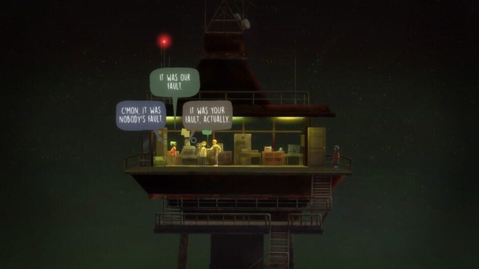 Screenshot from Oxenfree