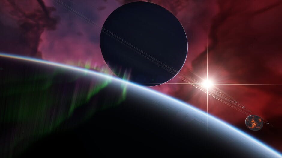 Screenshot from SpaceEngine