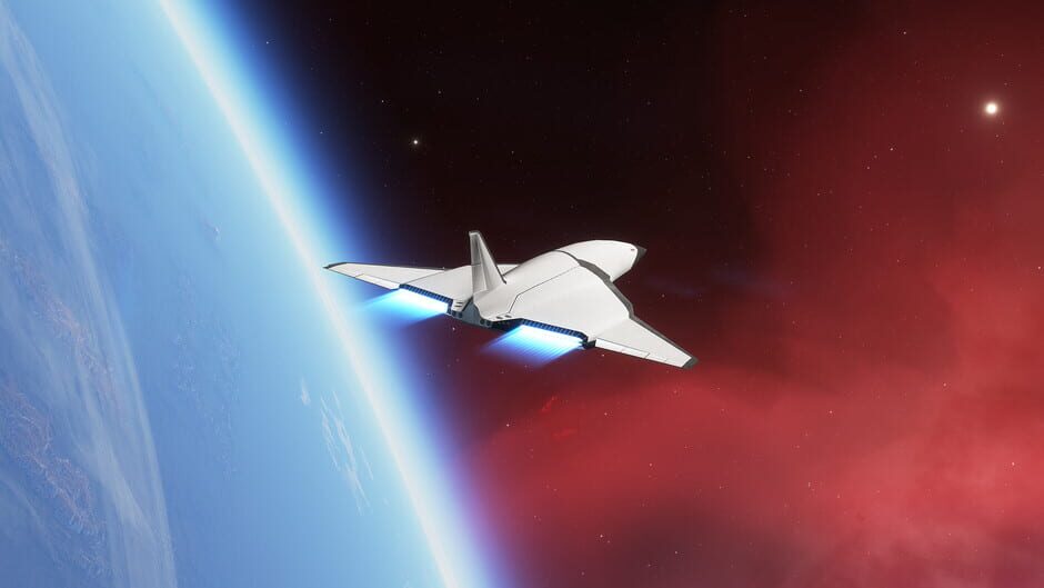 Screenshot from SpaceEngine