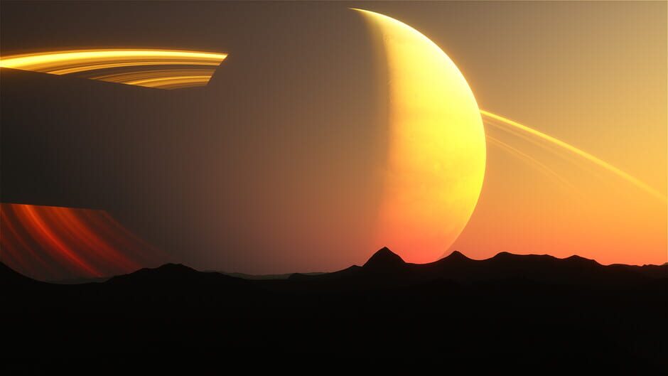 Screenshot from SpaceEngine