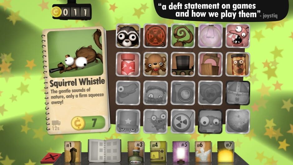 Screenshot from Little Inferno