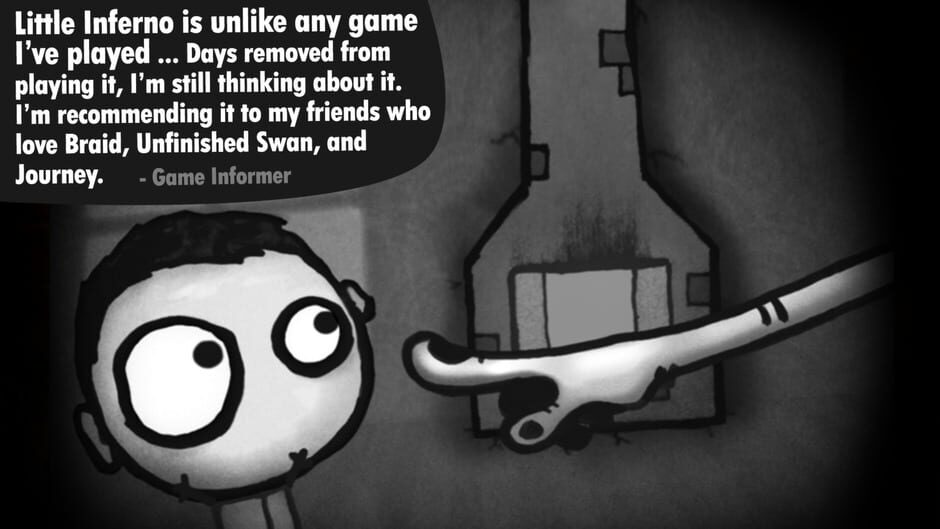 Screenshot from Little Inferno