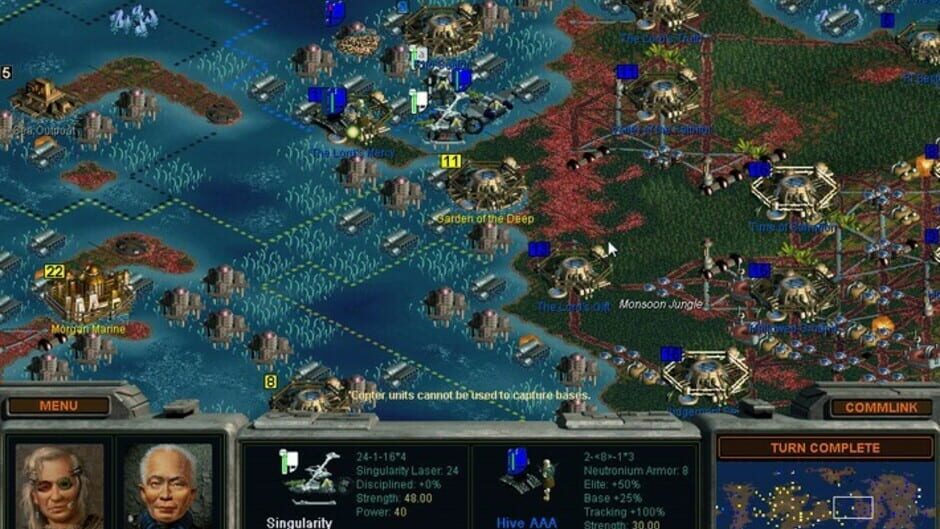 Screenshot from Sid Meier's Alpha Centauri Planetary Pack