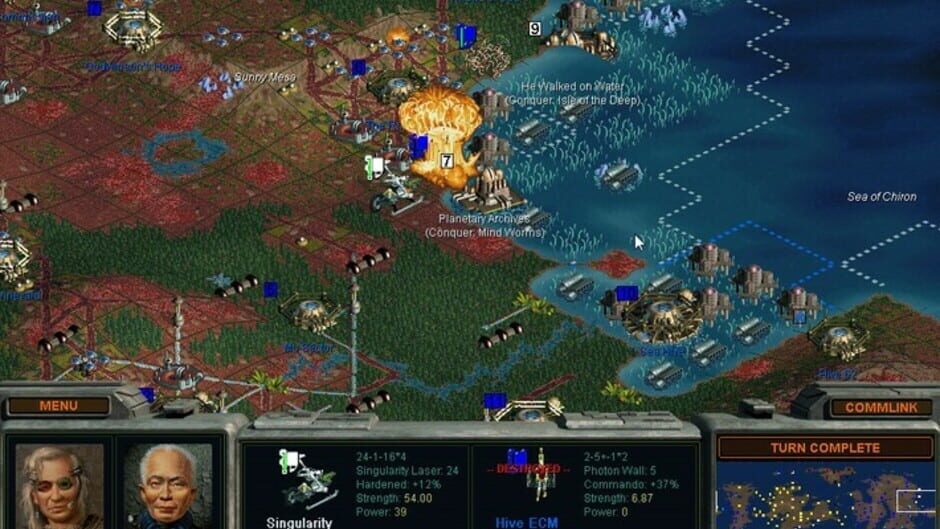 Screenshot from Sid Meier's Alpha Centauri Planetary Pack