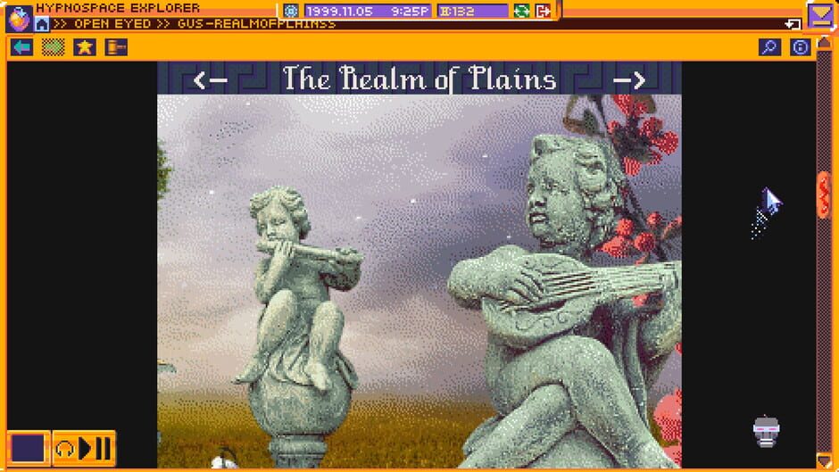 Screenshot from Hypnospace Outlaw