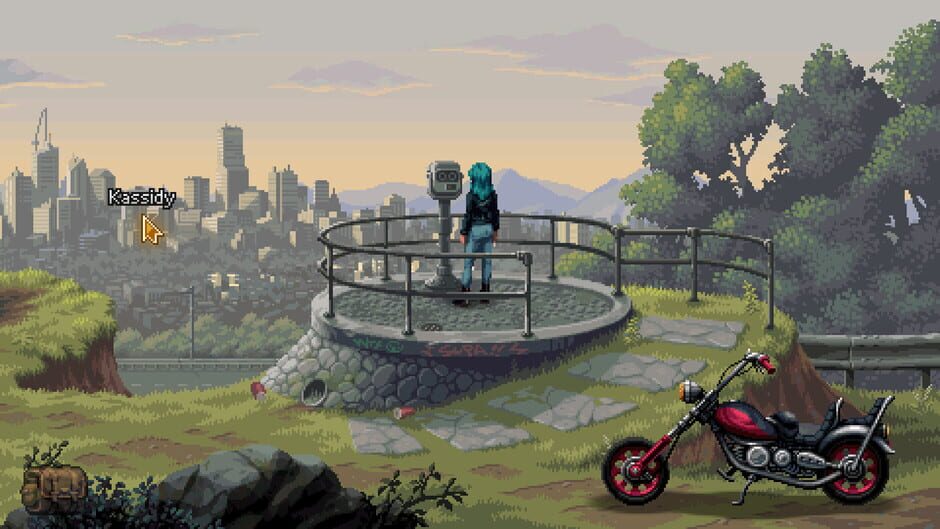 Screenshot from Kathy Rain 2: Soothsayer