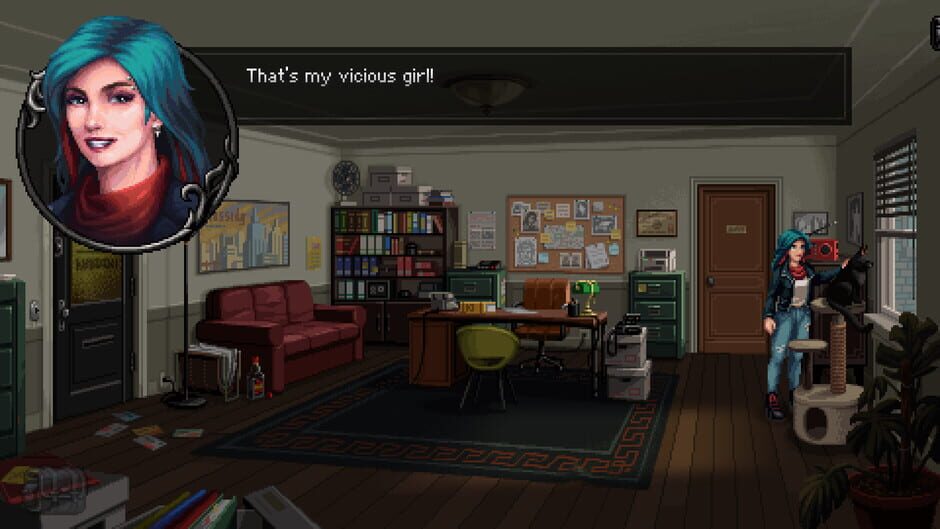 Screenshot from Kathy Rain 2: Soothsayer