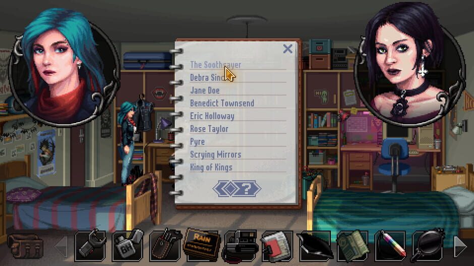 Screenshot from Kathy Rain 2: Soothsayer