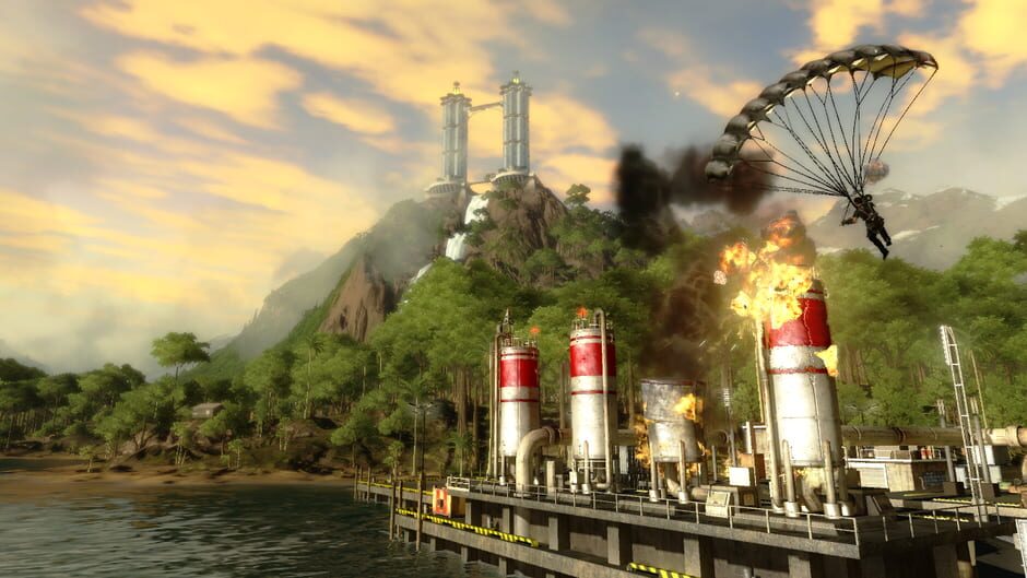 Screenshot from Just Cause 2