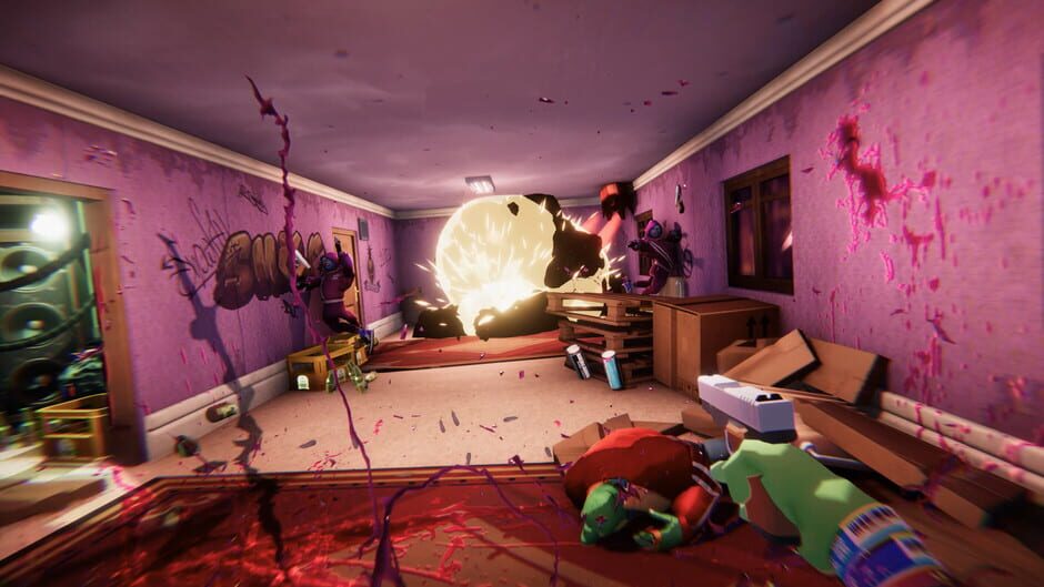 Screenshot from Anger Foot