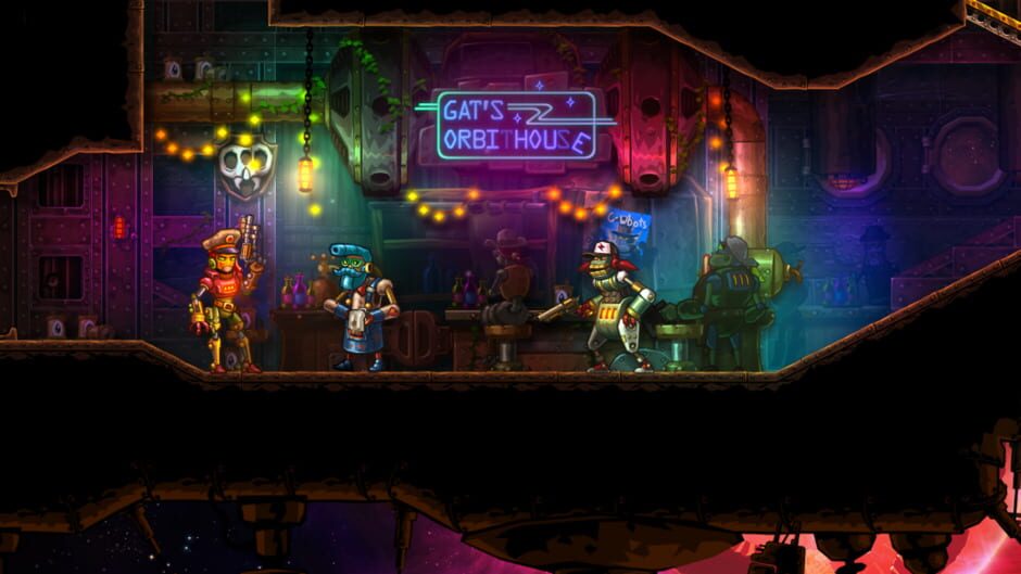 Screenshot from SteamWorld Heist
