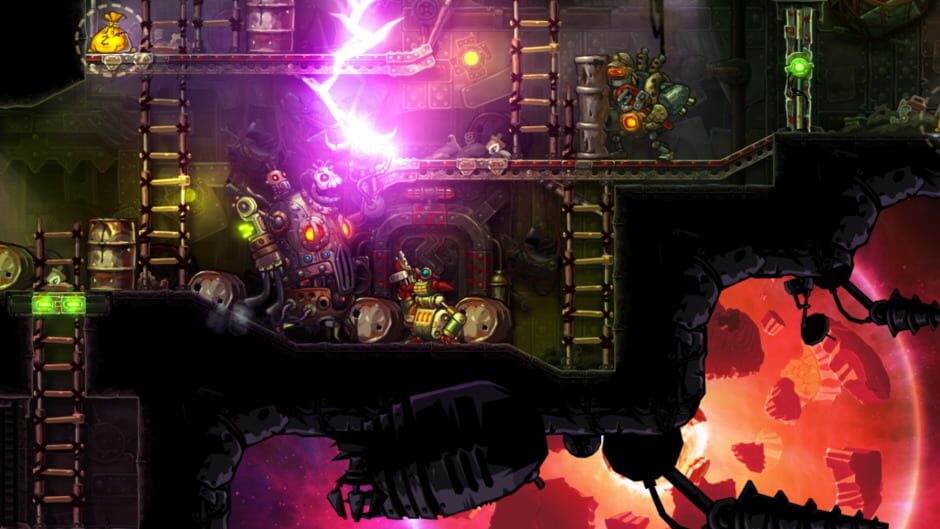 Screenshot from SteamWorld Heist