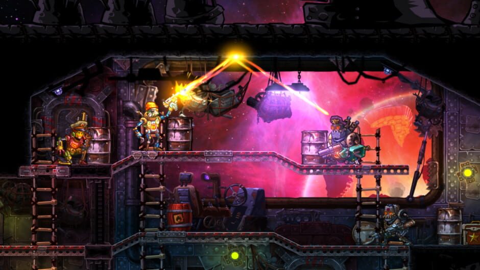 Screenshot from SteamWorld Heist