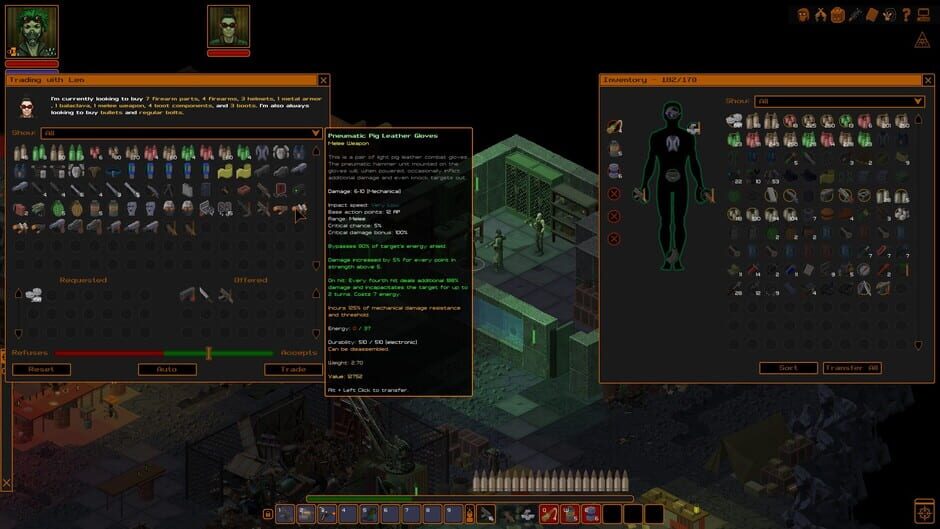 Screenshot from UnderRail