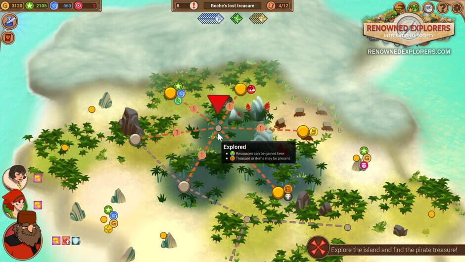 Screenshot from Renowned Explorers: International Society