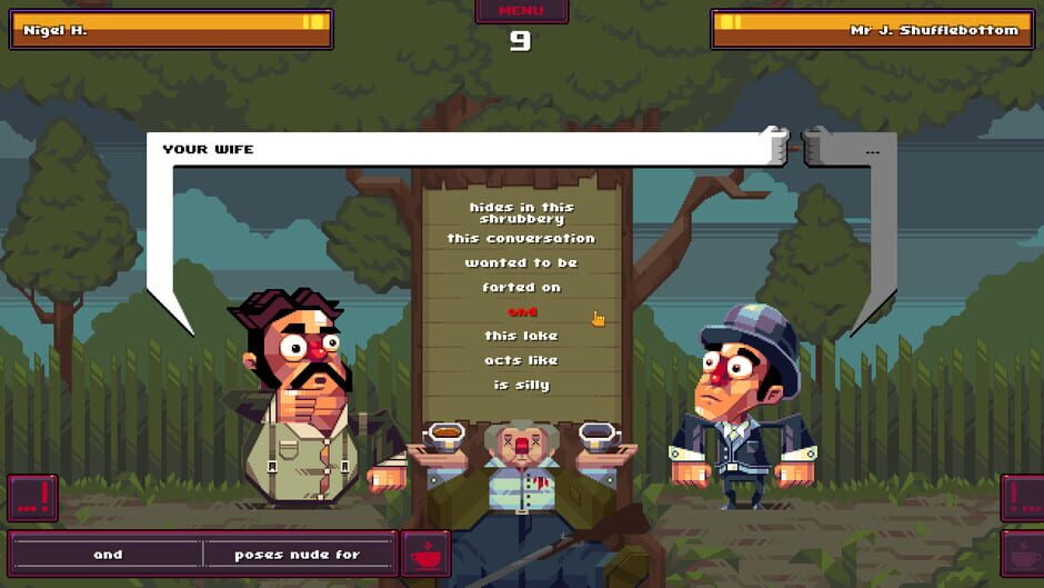 Screenshot from Oh...Sir!! The Insult Simulator
