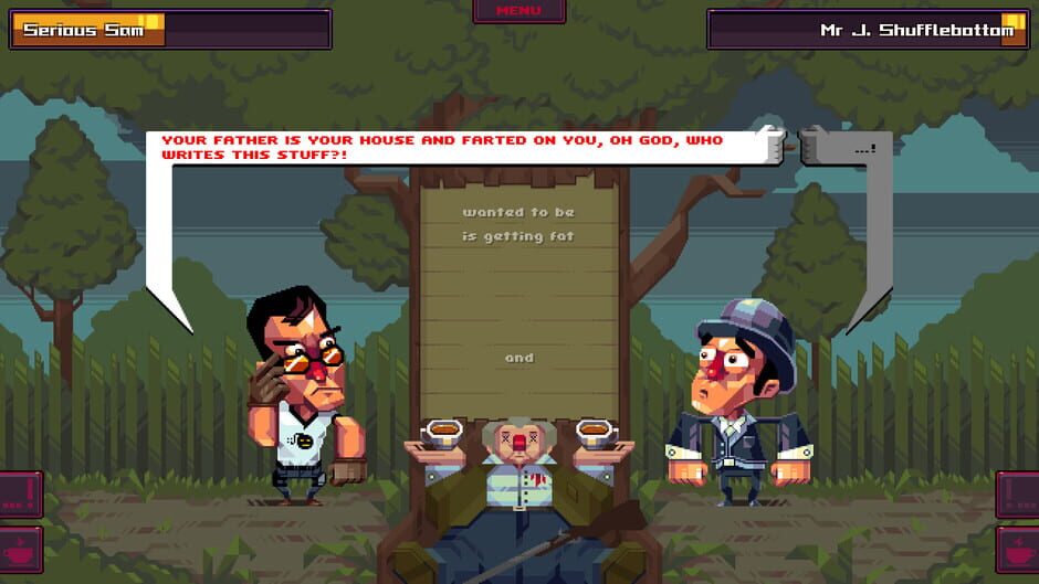 Screenshot from Oh...Sir!! The Insult Simulator