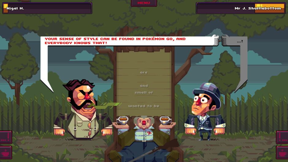 Screenshot from Oh...Sir!! The Insult Simulator