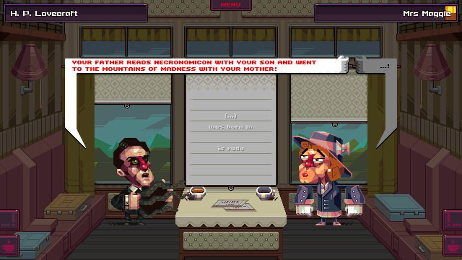 Screenshot from Oh...Sir!! The Insult Simulator