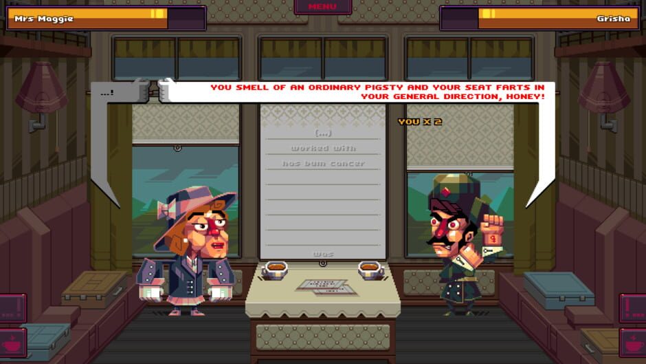 Screenshot from Oh...Sir!! The Insult Simulator