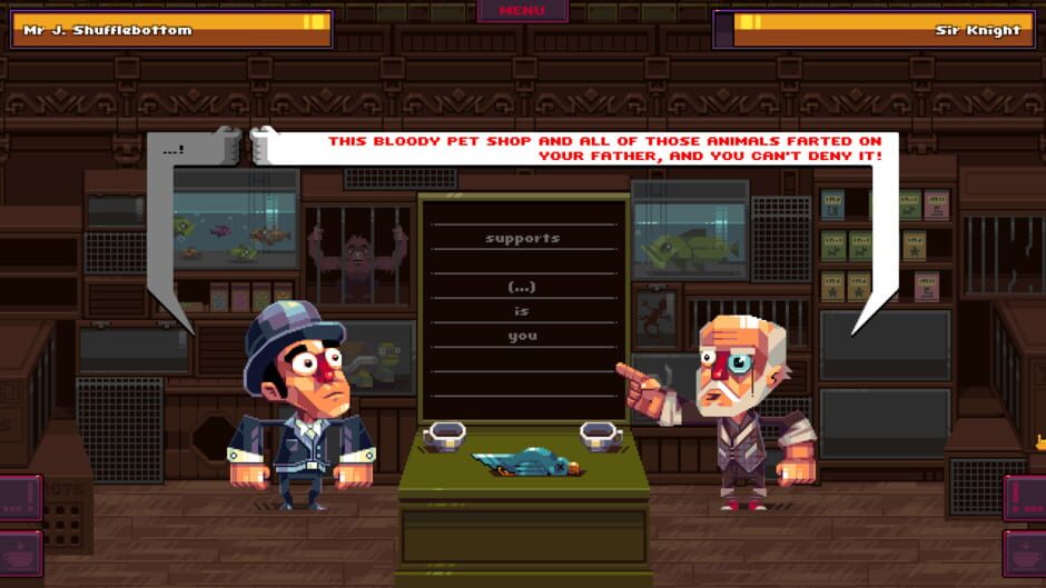 Screenshot from Oh...Sir!! The Insult Simulator