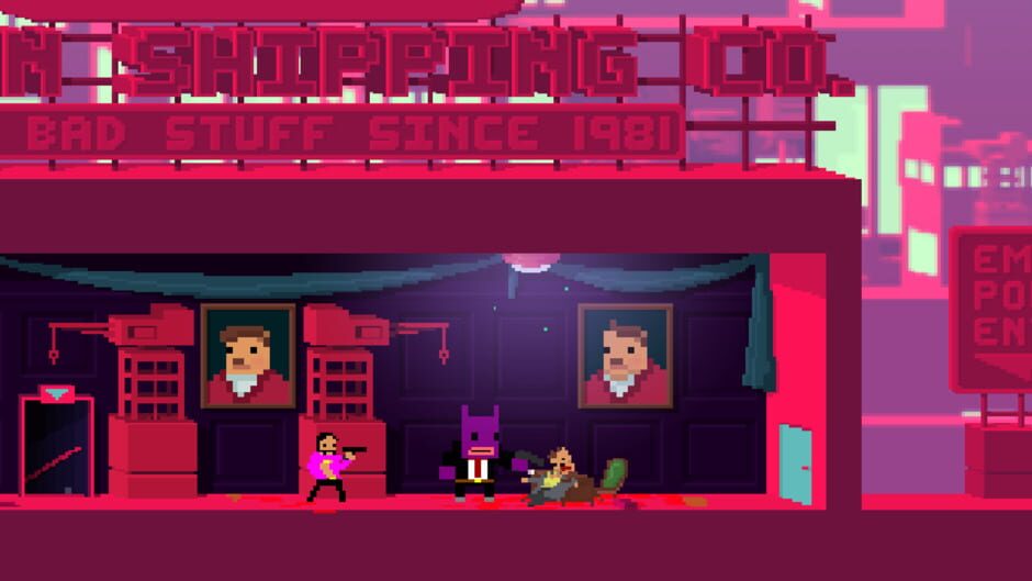 Screenshot from Not a Hero