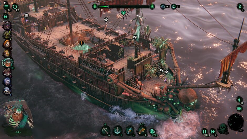 Screenshot from Shadow Gambit: The Cursed Crew