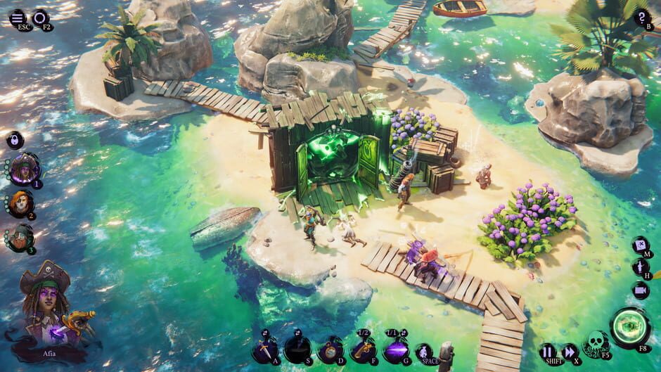 Screenshot from Shadow Gambit: The Cursed Crew