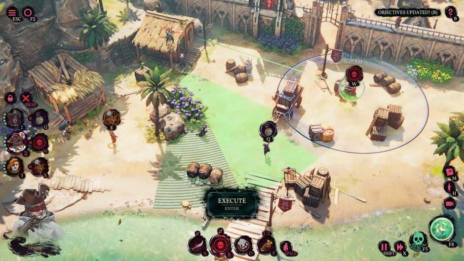 Screenshot from Shadow Gambit: The Cursed Crew
