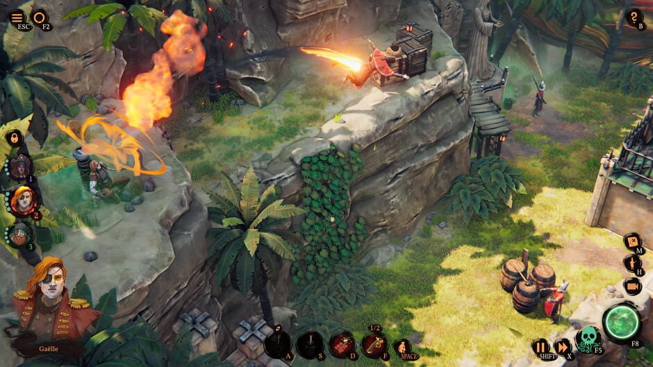 Screenshot from Shadow Gambit: The Cursed Crew