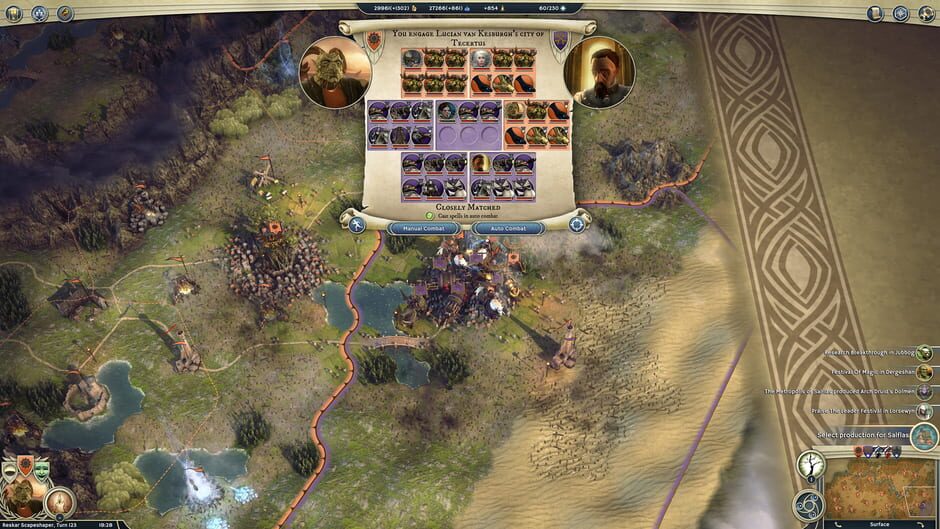 Screenshot from Age of Wonders III