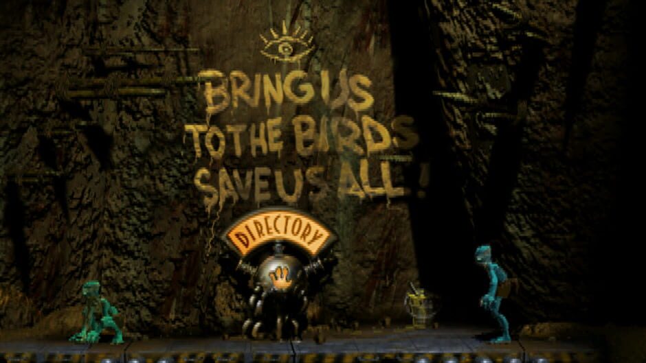 Screenshot from Oddworld: Abe's Oddysee