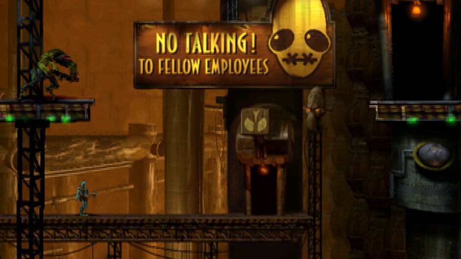 Screenshot from Oddworld: Abe's Oddysee