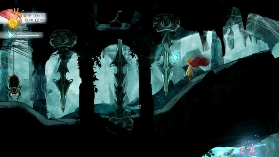Screenshot from Child of Light