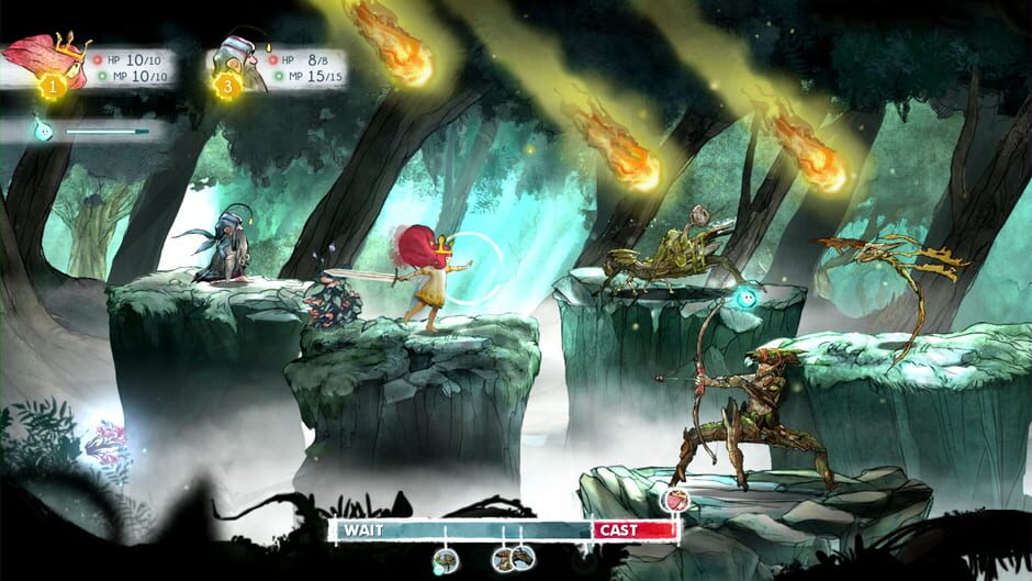 Screenshot from Child of Light