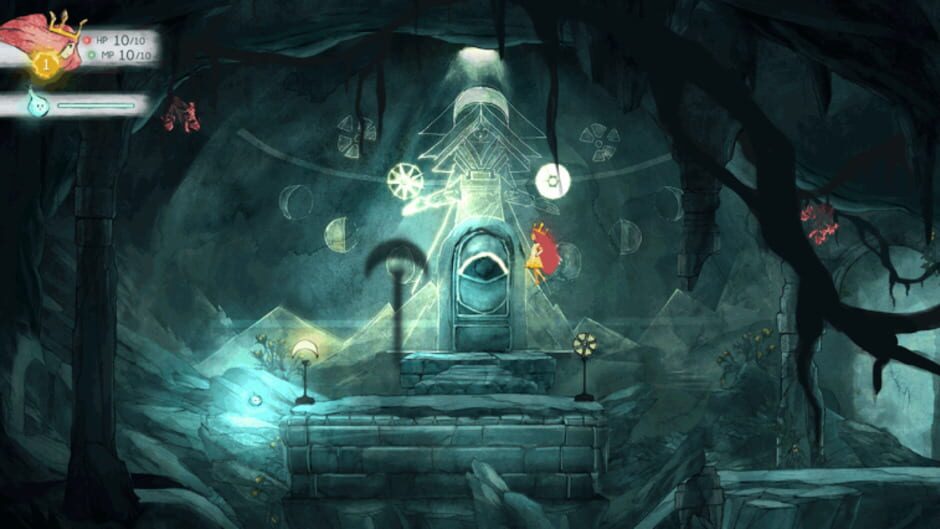 Screenshot from Child of Light