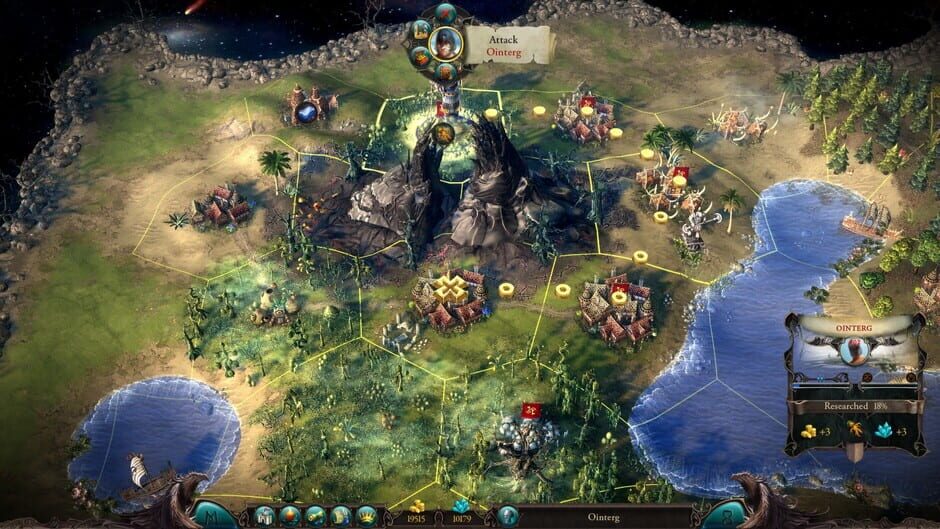 Screenshot from Eador: Masters of the Broken World
