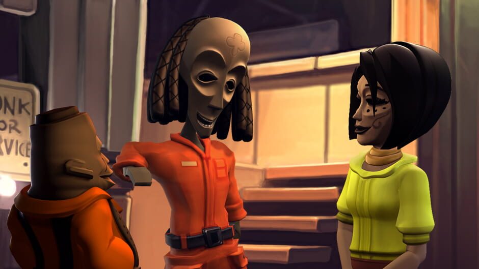 Screenshot from The Journey Down: Chapter One