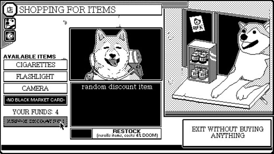 Screenshot from World of Horror