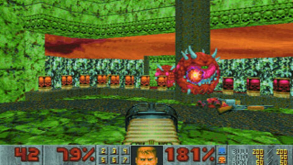 Screenshot from The Ultimate Doom