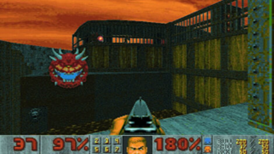Screenshot from The Ultimate Doom