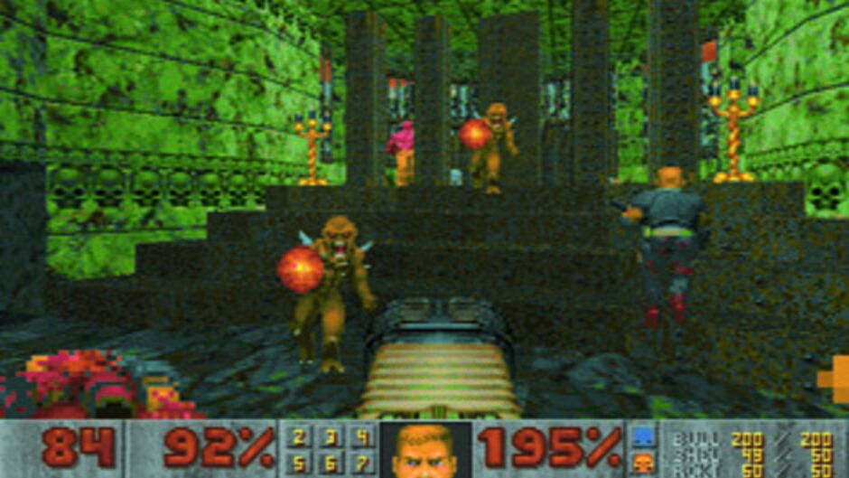 Screenshot from The Ultimate Doom