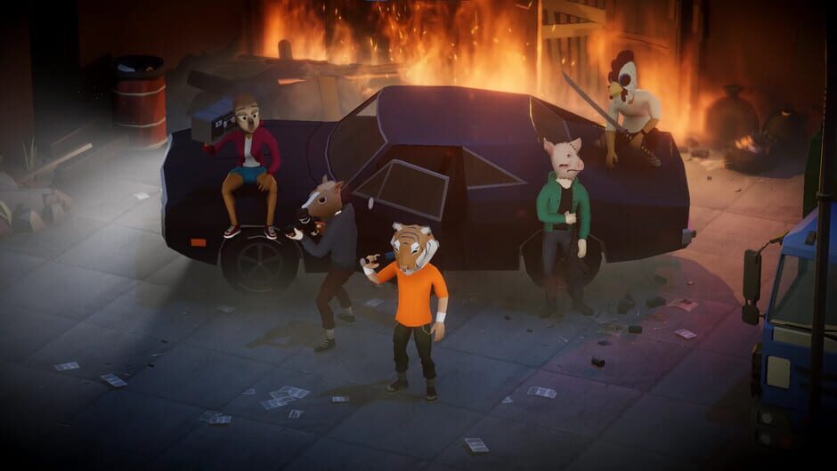 Screenshot from Midnight Fight Express